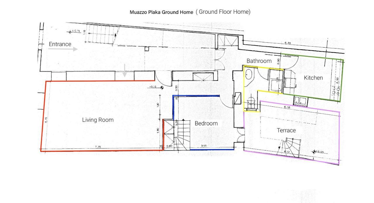 Muazzo Plaka Homes, Upper Home With Balcony & Ground Home No Balcony, By Thinkvilla Atene Esterno foto